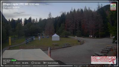 immagine della webcam nei dintorni di Fivizzano: webcam Trefiumi