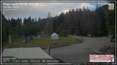 immagine della webcam nei dintorni di Schia Monte Caio: webcam Trefiumi