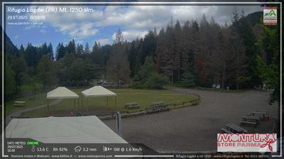 immagine della webcam nei dintorni di Borgo Val di Taro: webcam Trefiumi
