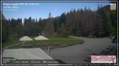 immagine della webcam nei dintorni di Fivizzano: webcam Trefiumi