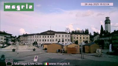 immagine della webcam nei dintorni di Andreis: webcam Maniago