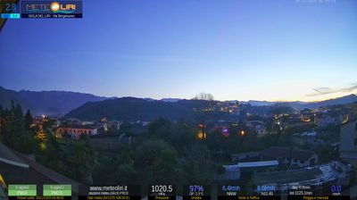 immagine della webcam nei dintorni di Giuliano di Roma: webcam Isola del Liri