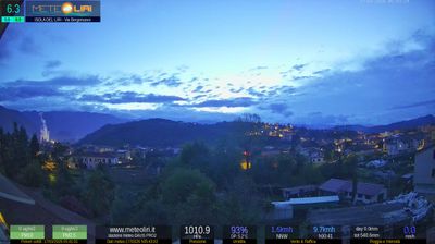 immagine della webcam nei dintorni di Aquino: webcam Isola del Liri