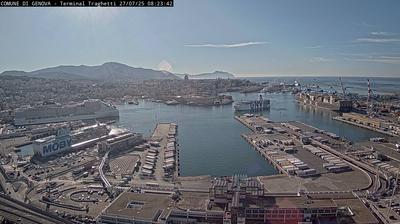 Preview delle webcam di Genova: Porto di Genova Terminal Traghetti