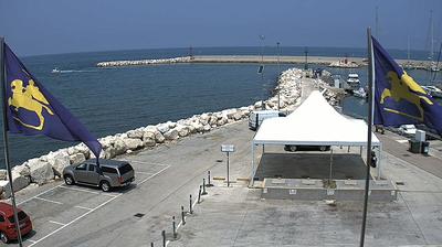 immagine della webcam nei dintorni di Osimo: webcam Portonovo