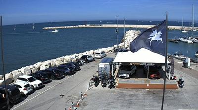 immagine della webcam nei dintorni di Senigallia: webcam Ancona