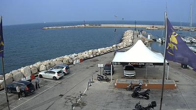 immagine della webcam nei dintorni di Castelfidardo: webcam Portonovo