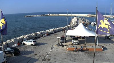 immagine della webcam nei dintorni di Ancona: webcam Portonovo