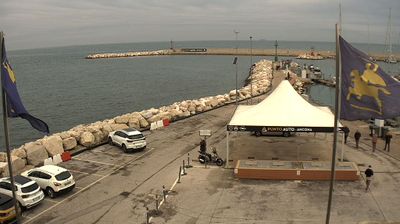 immagine della webcam nei dintorni di Senigallia: webcam Ancona