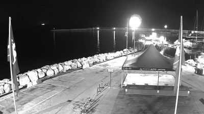 immagine della webcam nei dintorni di Civitanova Marche: webcam Portonovo