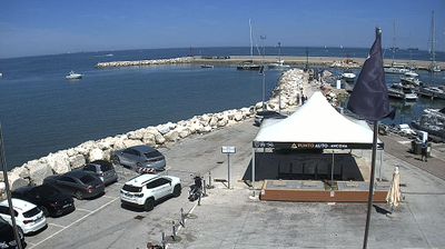 immagine della webcam nei dintorni di Castelfidardo: webcam Ancona