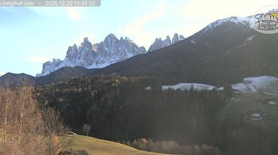 immagine della webcam nei dintorni di Selva di Val Gardena: webcam Funes