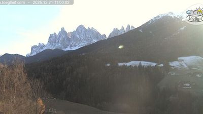 immagine della webcam nei dintorni di Rio di Pusteria: webcam Funes