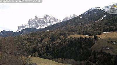 immagine della webcam nei dintorni di Santa Cristina Valgardena: webcam Funes