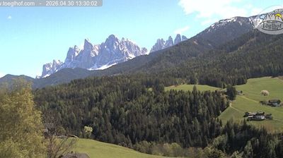 immagine della webcam nei dintorni di Alpe di Siusi: webcam Funes