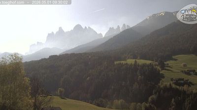 immagine della webcam nei dintorni di San Martino in Badia: webcam Funes