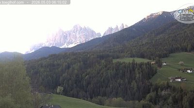 immagine della webcam nei dintorni di Rio di Pusteria: webcam Funes