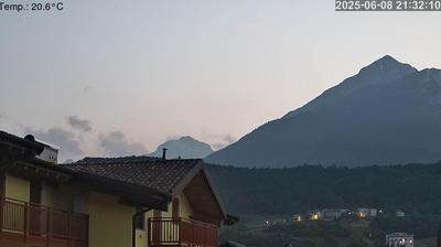 immagine della webcam nei dintorni di Terzolas: webcam Cavedago