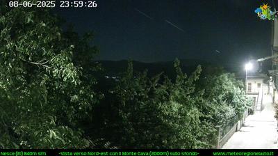 Preview delle webcam di Pescorocchiano