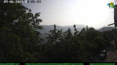immagine della webcam nei dintorni di Fiamignano: webcam Pescorocchiano