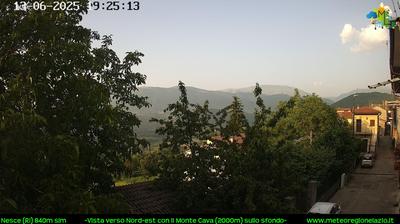 immagine della webcam nei dintorni di Petrella Salto: webcam Pescorocchiano