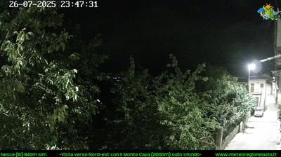 immagine della webcam nei dintorni di Tagliacozzo: webcam Pescorocchiano