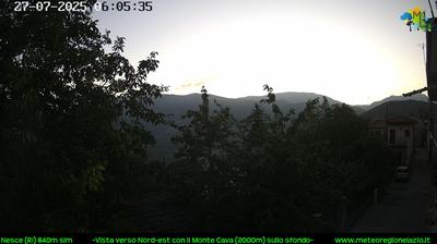 immagine della webcam nei dintorni di L'Aquila: webcam Pescorocchiano