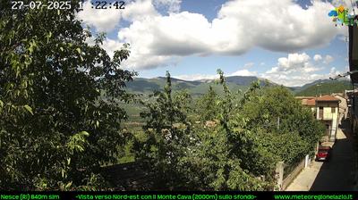 immagine della webcam nei dintorni di Terminillo: webcam Pescorocchiano