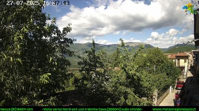 immagine della webcam nei dintorni di Campo Felice: webcam Pescorocchiano