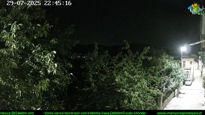 immagine della webcam nei dintorni di Avezzano: webcam Pescorocchiano