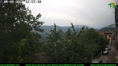 immagine della webcam nei dintorni di Arsoli: webcam Pescorocchiano