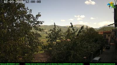 immagine della webcam nei dintorni di L'Aquila: webcam Pescorocchiano