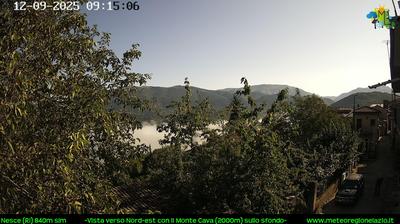 immagine della webcam nei dintorni di Colle di Tora: webcam Pescorocchiano