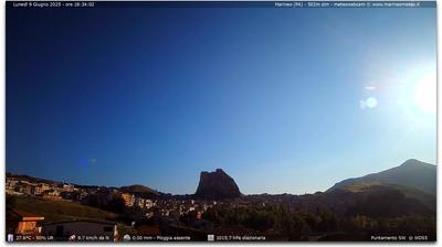 immagine della webcam nei dintorni di Sferracavallo: webcam Marineo