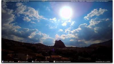 immagine della webcam nei dintorni di Carini: webcam Marineo