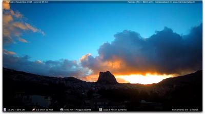 immagine della webcam nei dintorni di Carini: webcam Marineo