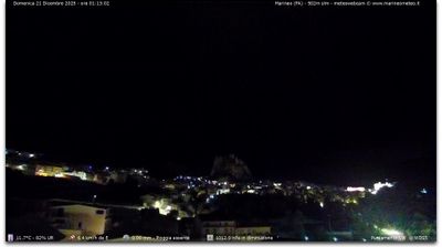immagine della webcam nei dintorni di Sferracavallo: webcam Marineo