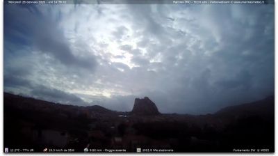 immagine della webcam nei dintorni di Carini: webcam Marineo