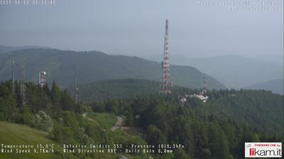 immagine della webcam nei dintorni di Piacenza: webcam Passo del Penice
