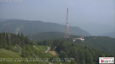 immagine della webcam nei dintorni di Caldirola: webcam Passo del Penice