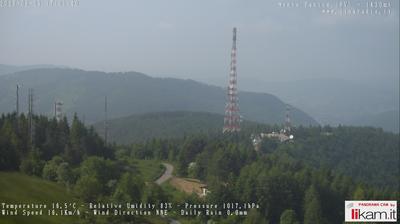 immagine della webcam nei dintorni di Castana: webcam Passo del Penice