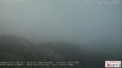 immagine della webcam nei dintorni di Canneto Pavese: webcam Passo del Penice