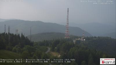 immagine della webcam nei dintorni di Brallo di Pregola: webcam Passo del Penice