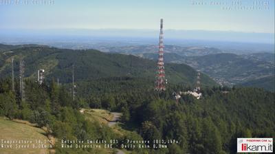 immagine della webcam nei dintorni di Brignano-Frascata: webcam Passo del Penice