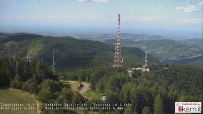 immagine della webcam nei dintorni di Brallo di Pregola: webcam Passo del Penice
