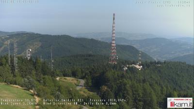 immagine della webcam nei dintorni di Menconico: webcam Passo del Penice