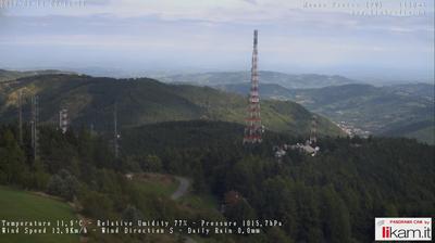 immagine della webcam nei dintorni di Brignano-Frascata: webcam Passo del Penice