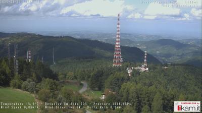 immagine della webcam nei dintorni di Carrega Ligure: webcam Passo del Penice