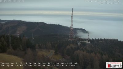 immagine della webcam nei dintorni di Castana: webcam Passo del Penice