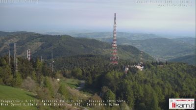 immagine della webcam nei dintorni di Cantalupo Ligure: webcam Passo del Penice